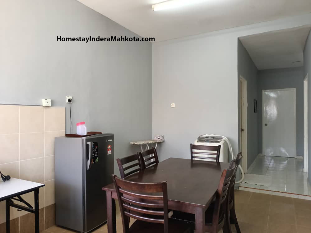 homestay indera mahkota kuantan dapur